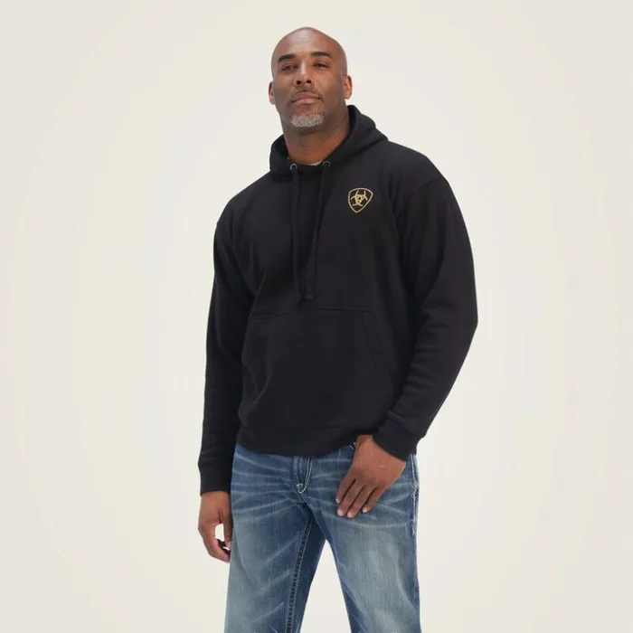 Sweatshirts and Hoodies Men Ariat Camo Flag Sweatshirt Black Sweatshirts and Hoodies Men Ariat Camo Flag Sweatshirt Black