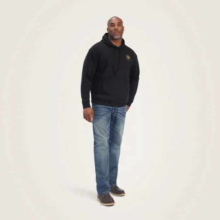 Sweatshirts and Hoodies Men Ariat Camo Flag Sweatshirt Black Sweatshirts and Hoodies Men Ariat Camo Flag Sweatshirt Black