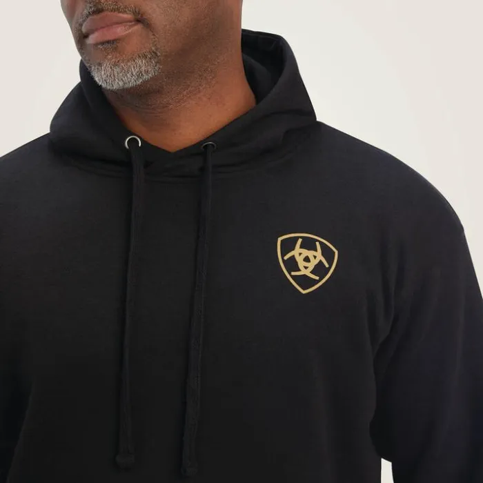 Sweatshirts and Hoodies Men Ariat Camo Flag Sweatshirt Black Sweatshirts and Hoodies Men Ariat Camo Flag Sweatshirt Black