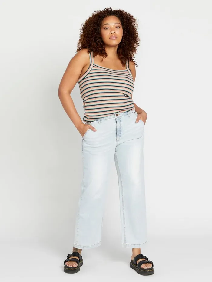 1991 Stoned Low Rise Pants 8211 Allover Stone Light Womens Volcom Bottoms