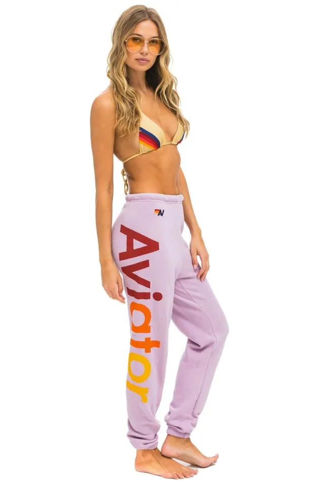 2 Sweatpants 8211 Mauve Women Aviator Nation Sweatpants