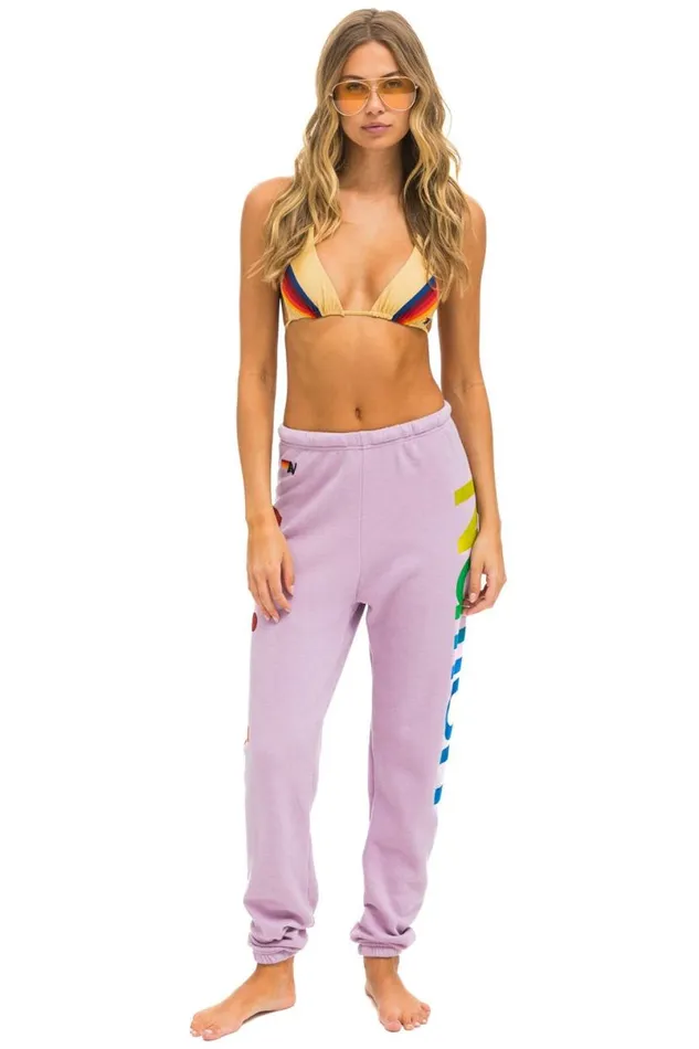 2 Sweatpants 8211 Mauve Women Aviator Nation Sweatpants