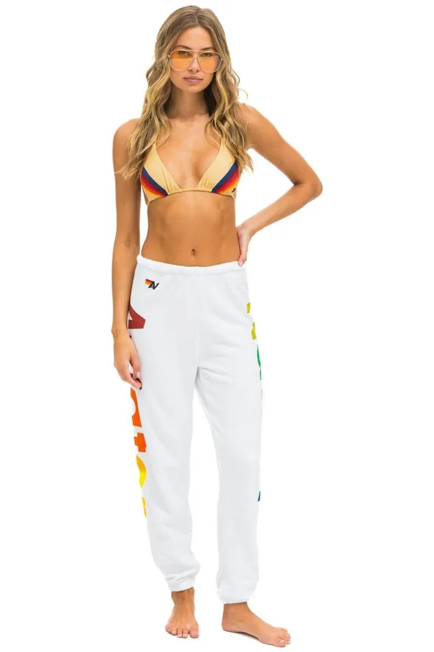 2 Sweatpants 8211 White Women Aviator Nation Sweatpants