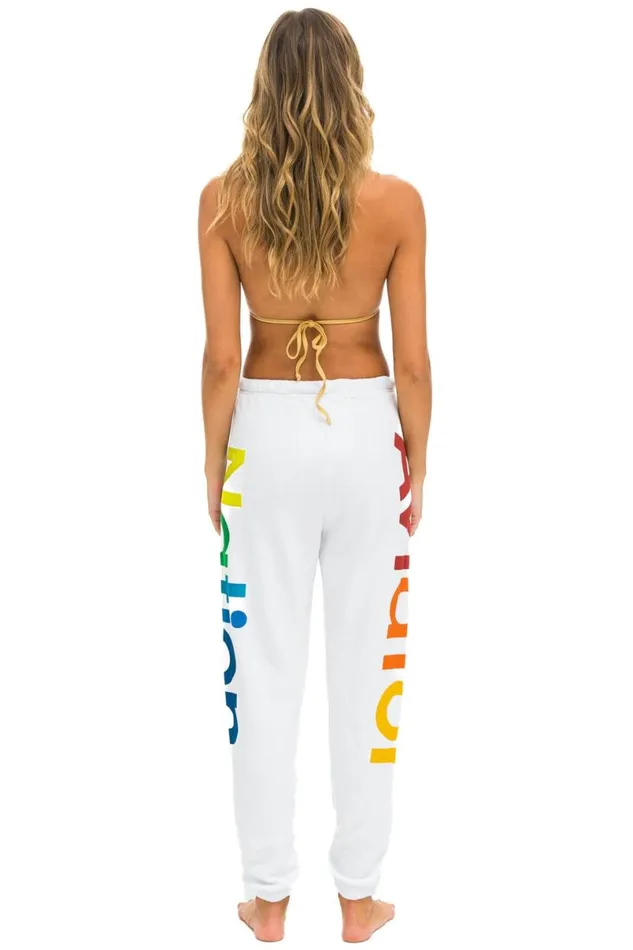 2 Sweatpants 8211 White Women Aviator Nation Sweatpants
