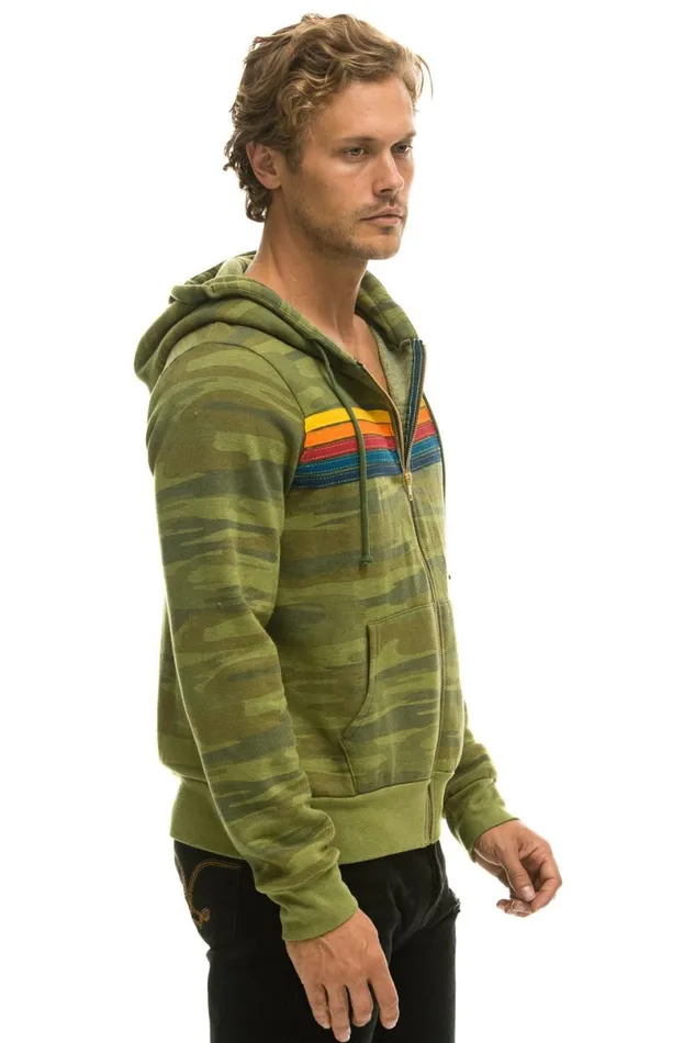 5 Stripe Hoodie 8211 Camo WomenMen Aviator Nation Hoodies