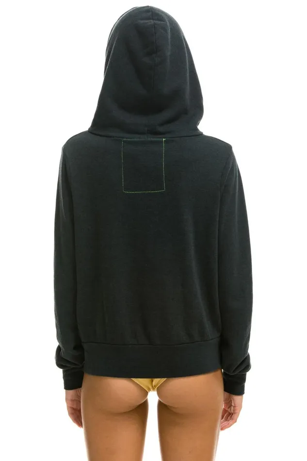 5 Stripe Hoodie 8211 Charcoal Blue WomenMen Aviator Nation Hoodies