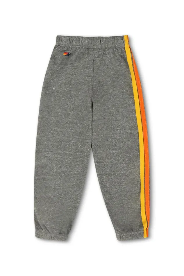 5 Stripe Sweatpants 8211 Heather Grey Kids Aviator Nation Sweatpants