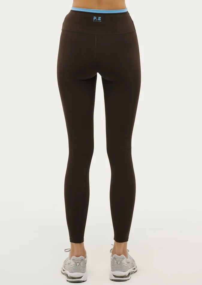 ActiveLite PE Nation Women VITA FULL LENGTH LEGGING IN COFFEE