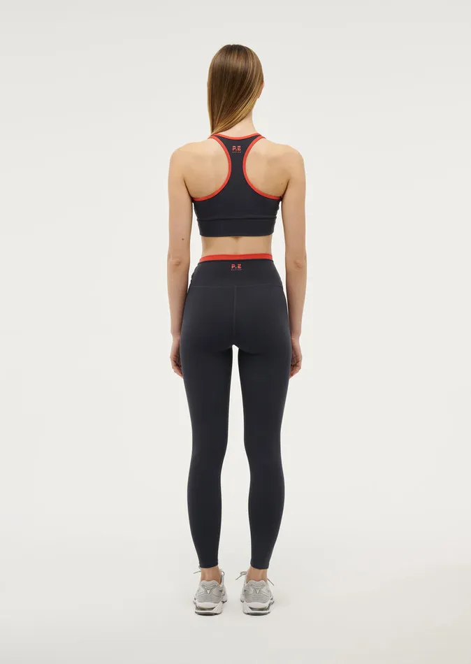 ActiveLite Women VITA FULL LENGTH LEGGING IN MARINE BLUE POPPY RED PE Nation