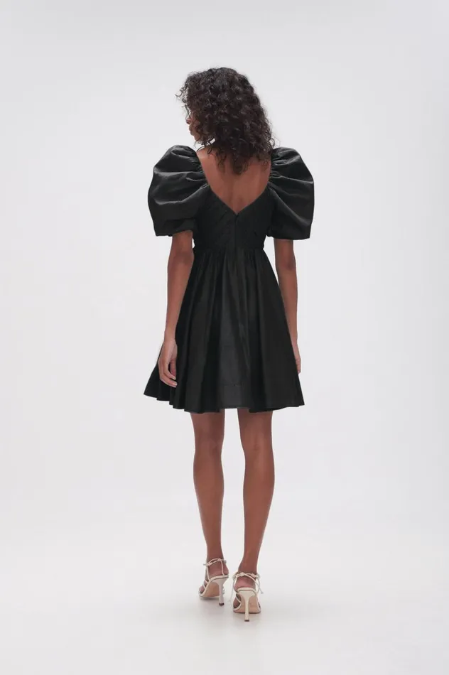 Aje Dresses Gabrielle Plunge Mini Dress Black 8211 Women Aje Dresses Gabrielle Plunge Mini Dress Black 8211 Women