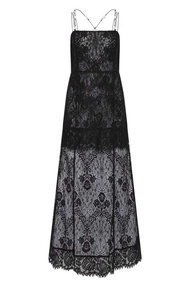 Aje Dresses Pera Maxi Dress Black 8211 Women