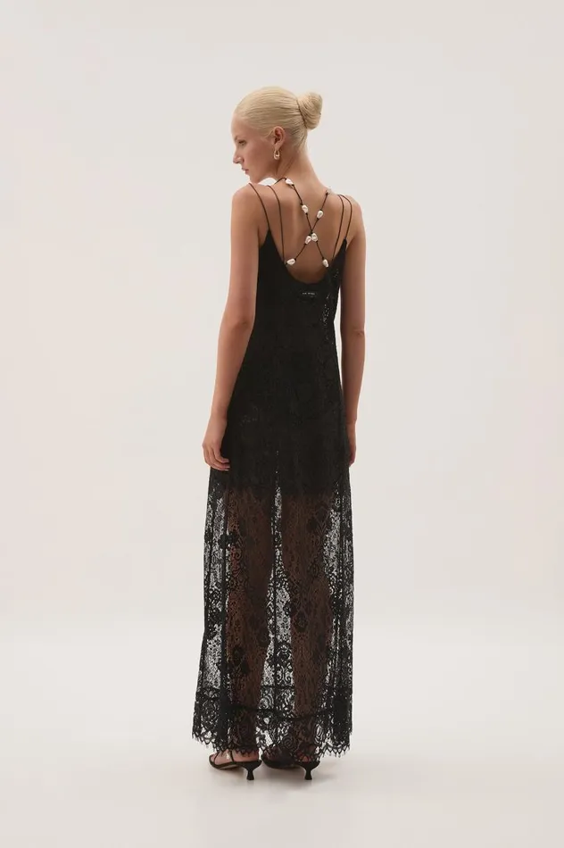 Aje Dresses Pera Maxi Dress Black 8211 Women