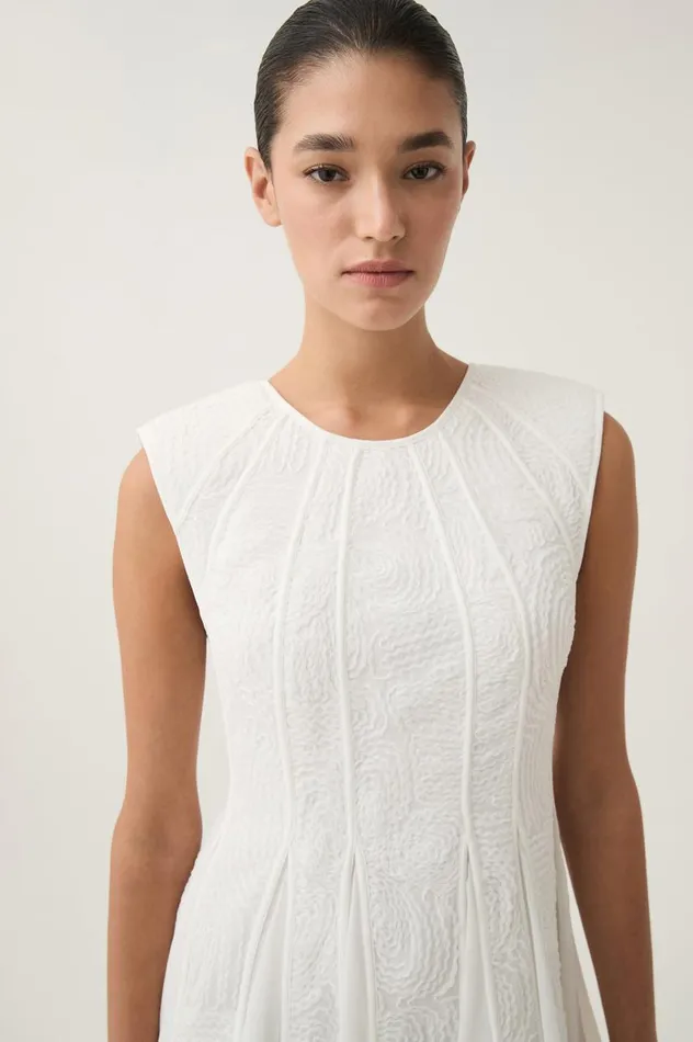 Aje Dresses Soleil Lace Mini Dress Ivory 8211 Women Aje Dresses Soleil Lace Mini Dress Ivory 8211 Women