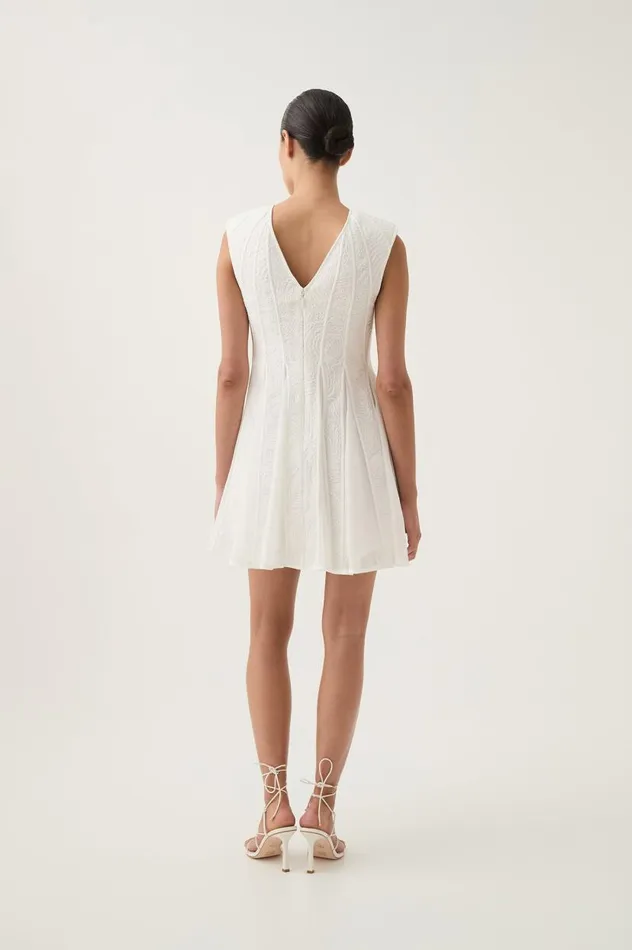 Aje Dresses Soleil Lace Mini Dress Ivory 8211 Women Aje Dresses Soleil Lace Mini Dress Ivory 8211 Women