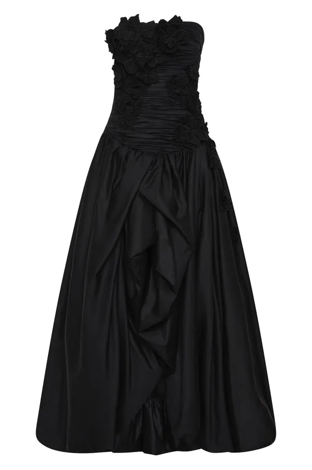 Aje Dresses Splendour Flower Gown Black 8211 Women Aje Dresses Splendour Flower Gown Black 8211 Women