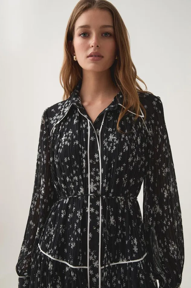 Aje Dresses Starflower Mini Dress Nightfall Daisies 8211 Women Aje Dresses Starflower Mini Dress Nightfall Daisies 8211 Women