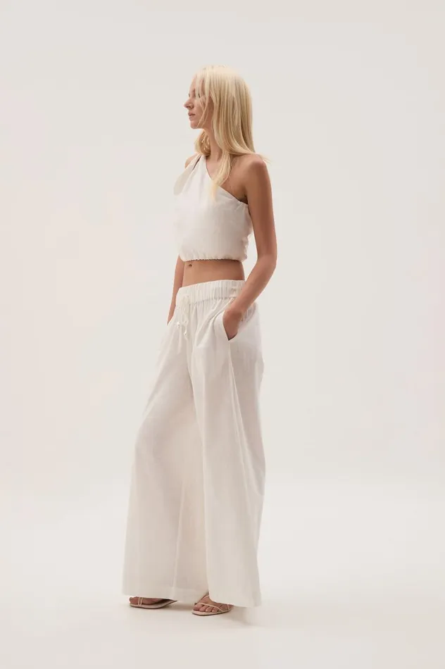 Aje Pants Airlie Relaxed Pants White 8211 Women Aje Pants Airlie Relaxed Pants White 8211 Women
