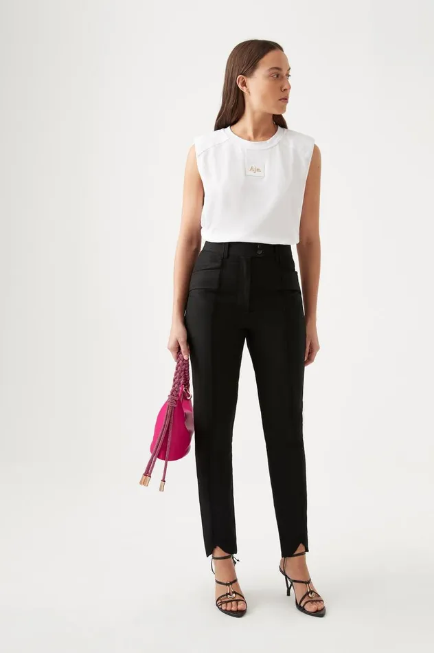 Aje Pants Surrounding Pant Black 8211 Women Aje Pants Surrounding Pant Black 8211 Women