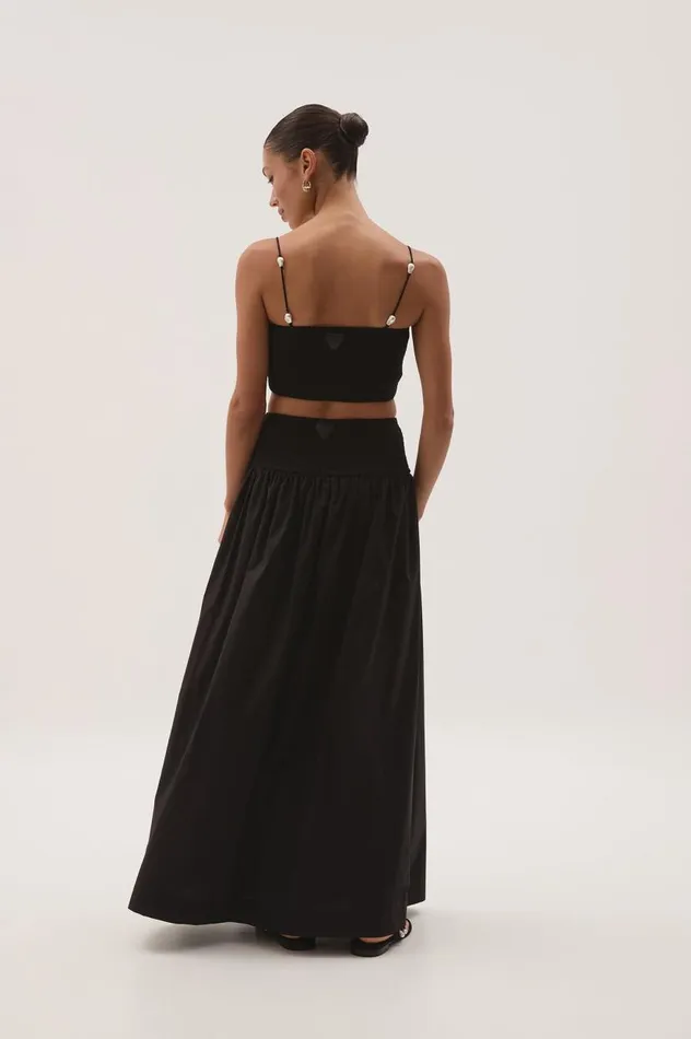 Aje Skirts Marley Maxi Skirt Black 8211 Women Aje Skirts Marley Maxi Skirt Black 8211 Women