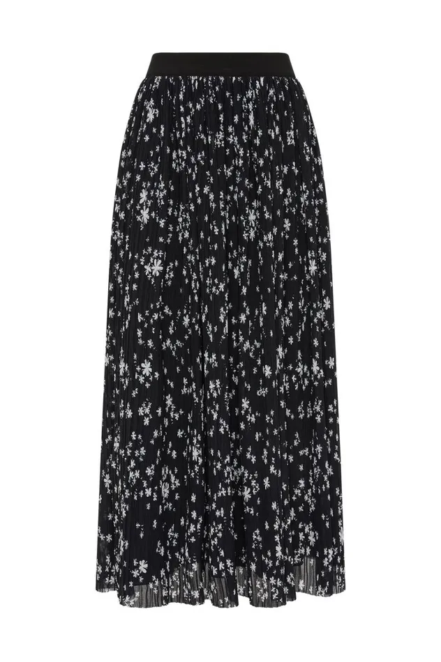 Aje Skirts Starflower Midi Skirt Nightfall Daisies 8211 Women Aje Skirts Starflower Midi Skirt Nightfall Daisies 8211 Women
