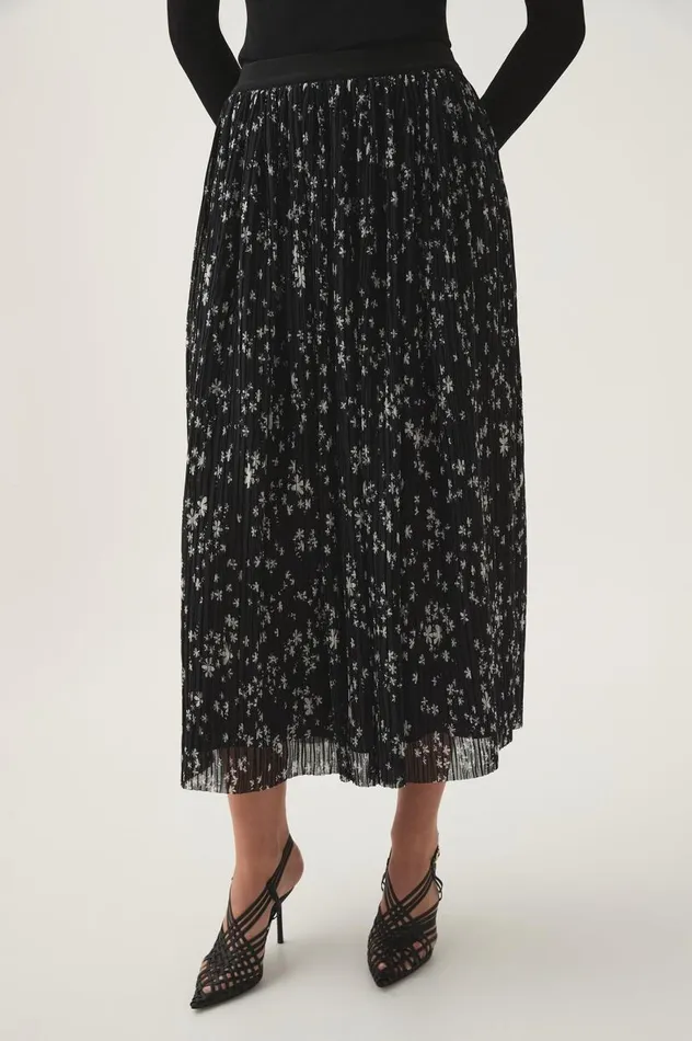 Aje Skirts Starflower Midi Skirt Nightfall Daisies 8211 Women Aje Skirts Starflower Midi Skirt Nightfall Daisies 8211 Women