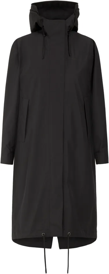 Alice Parka Long Black Women Didriksons Spring Jackets