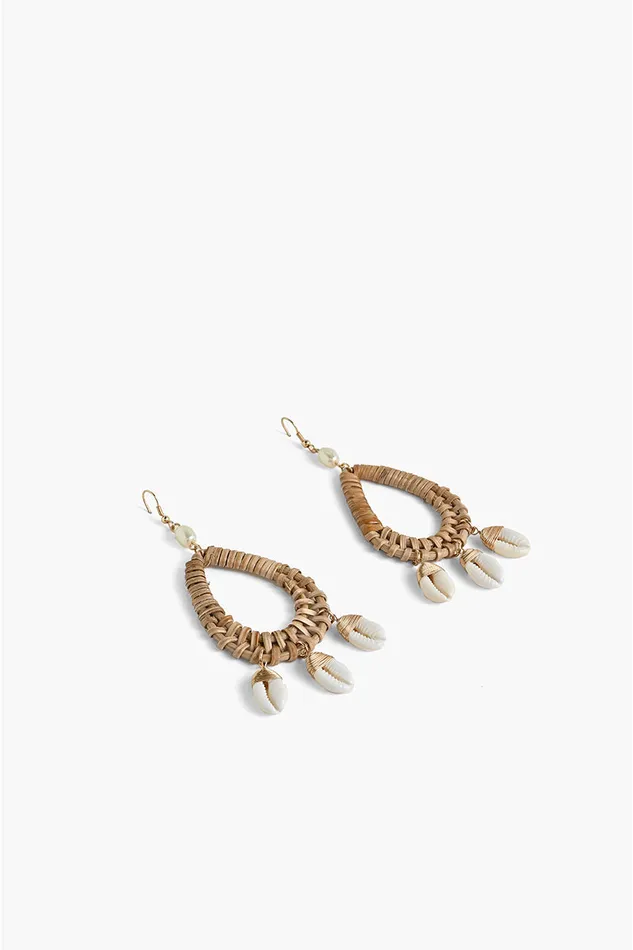 America and Beyond Natural Puca Shell Earrings Women Earrings