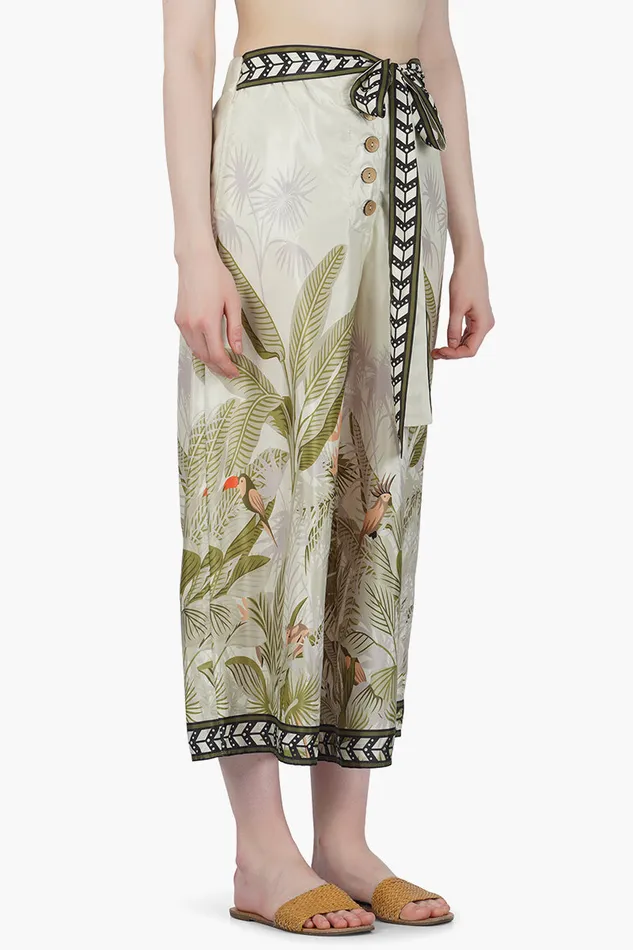 America and Beyond Pants Women Olivia Printed Pants