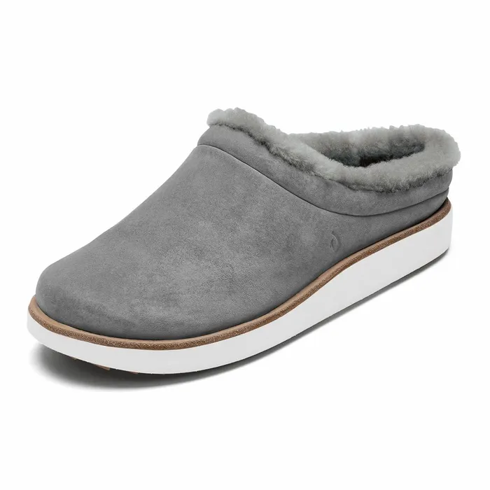 Arch Support Women Olukai Mani 8211 Fog Golden Sand ndash OluKai