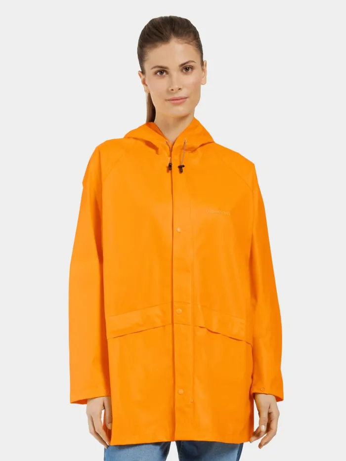 Avon Unisex Jacket 2 Saffron Yellow WomenMen Didriksons Parkas