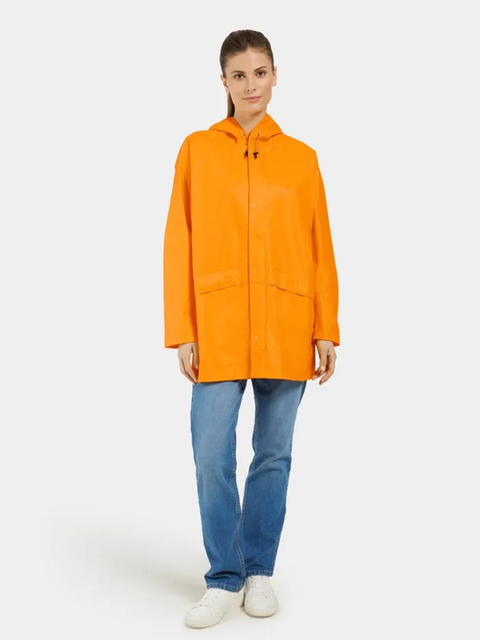 Avon Unisex Jacket 2 Saffron Yellow WomenMen Didriksons Parkas