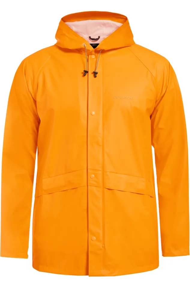 Avon Unisex Jacket 2 Saffron Yellow WomenMen Didriksons Parkas