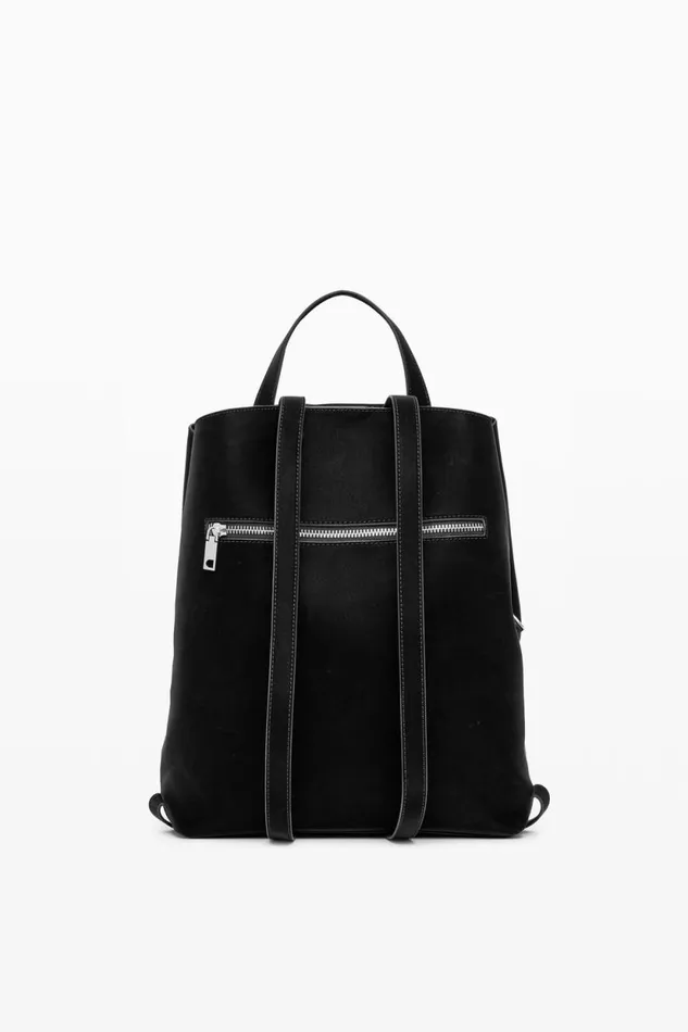 Backpacks Women Desigual Multiposition Backpack Black