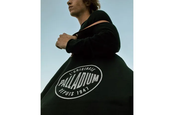 Bags WomenMen PALLADIUM ROUND LOGO TOTE BAG Black Bags WomenMen PALLADIUM ROUND LOGO TOTE BAG Black