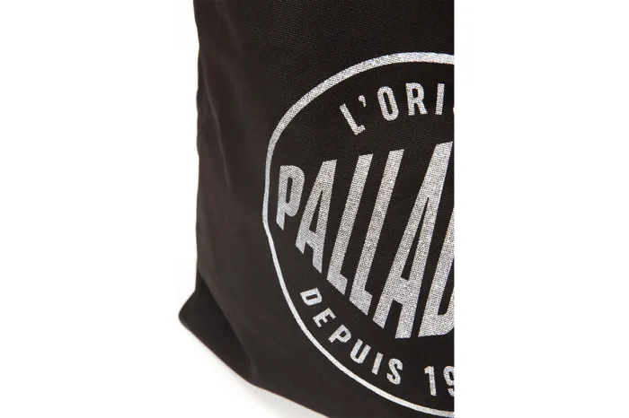 Bags WomenMen PALLADIUM ROUND LOGO TOTE BAG Black Bags WomenMen PALLADIUM ROUND LOGO TOTE BAG Black