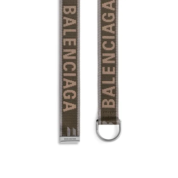Balenciaga Belts Men Men039s D Ring Belt In Dark Green Dark Green