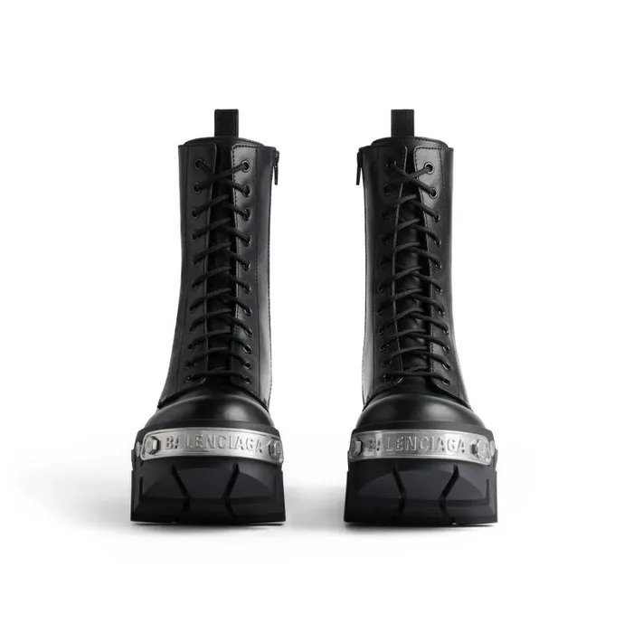 Balenciaga Boots and Ankle Boots Women Women039s Bulldozer Laceup Boot In Black Black Balenciaga Boots and Ankle Boots Women Women039s Bulldozer Laceup Boot In Black Black