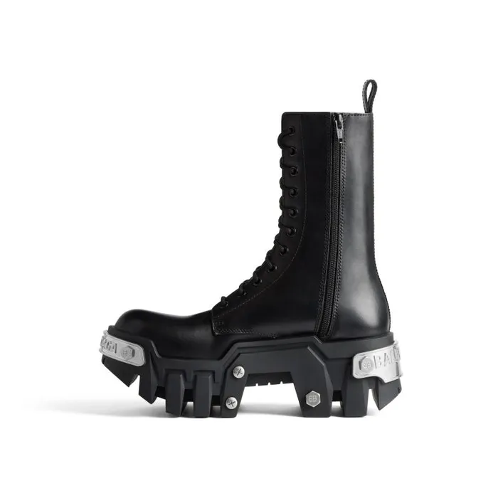 Balenciaga Boots and Ankle Boots Women Women039s Bulldozer Laceup Boot In Black Black Balenciaga Boots and Ankle Boots Women Women039s Bulldozer Laceup Boot In Black Black
