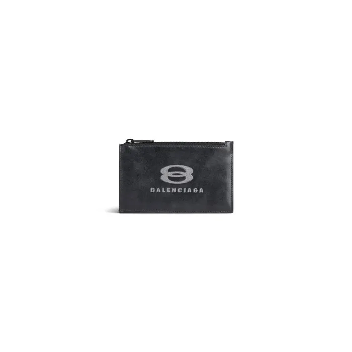 Balenciaga Card Holders Men Men039s Unity Long Coin And Card Holder In Black Black Balenciaga Card Holders Men Men039s Unity Long Coin And Card Holder In Black Black