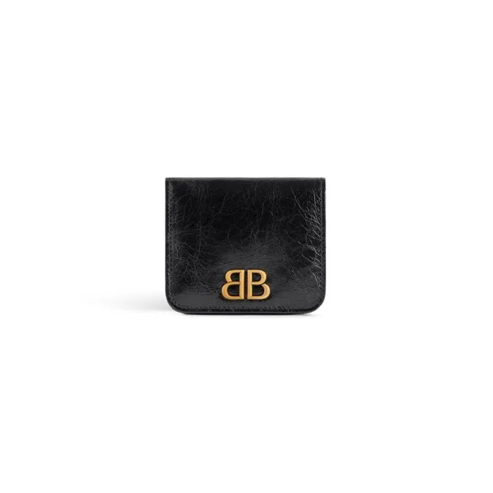 Balenciaga Card Holders Women Women039s Monaco Flap Coin And Card Holder In Black Black Balenciaga Card Holders Women Women039s Monaco Flap Coin And Card Holder In Black Black