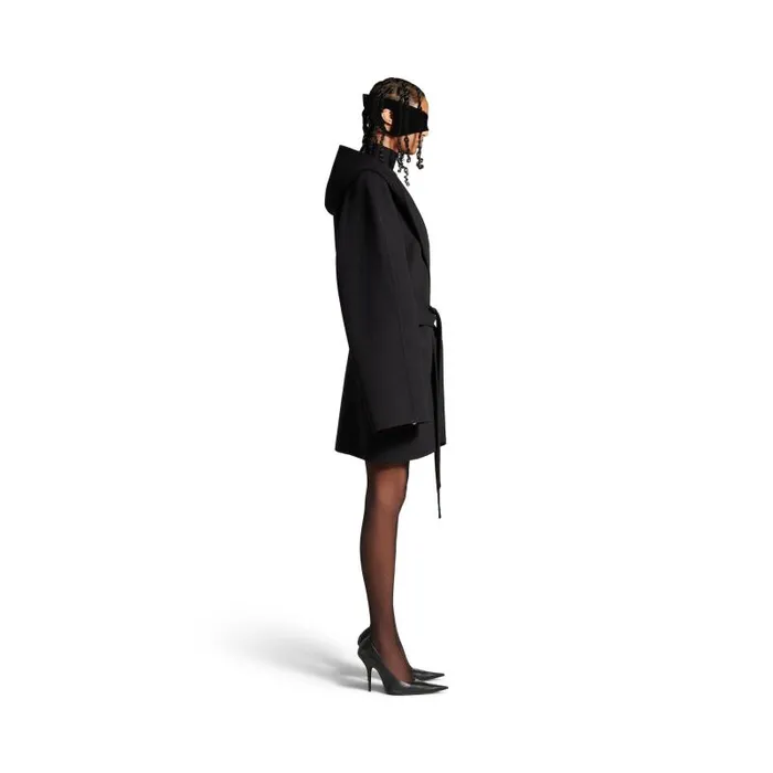 Balenciaga Coats and Jackets Women Women039s Blanket Jacket In Black Black Balenciaga Coats and Jackets Women Women039s Blanket Jacket In Black Black