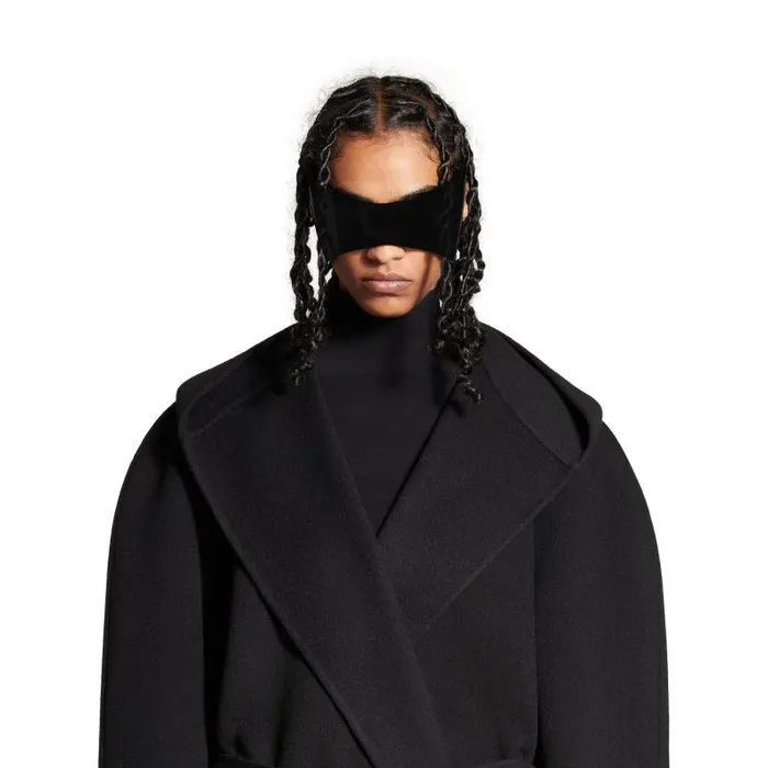 Balenciaga Coats and Jackets Women Women039s Blanket Jacket In Black Black Balenciaga Coats and Jackets Women Women039s Blanket Jacket In Black Black