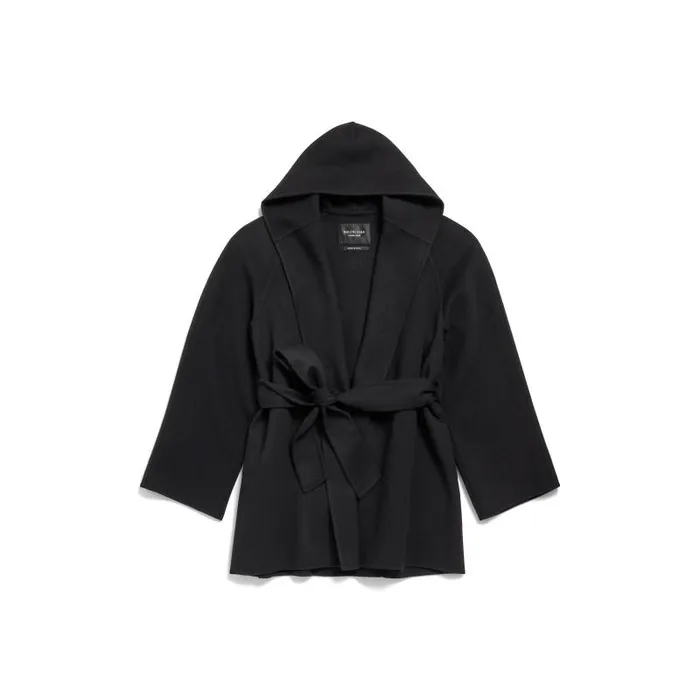 Balenciaga Coats and Jackets Women Women039s Blanket Jacket In Black Black Balenciaga Coats and Jackets Women Women039s Blanket Jacket In Black Black