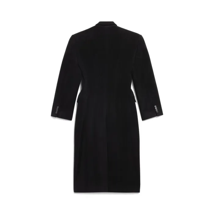 Balenciaga Coats and Jackets Women Women039s Cinched Coat In Black Black Balenciaga Coats and Jackets Women Women039s Cinched Coat In Black Black