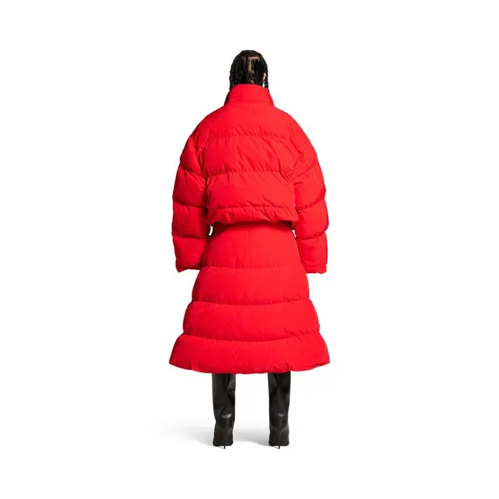 Balenciaga Coats and Jackets Women Women039s Reversible Puffer In Red Red Balenciaga Coats and Jackets Women Women039s Reversible Puffer In Red Red