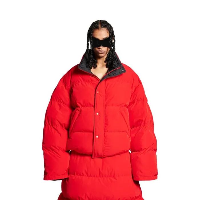 Balenciaga Coats and Jackets Women Women039s Reversible Puffer In Red Red Balenciaga Coats and Jackets Women Women039s Reversible Puffer In Red Red