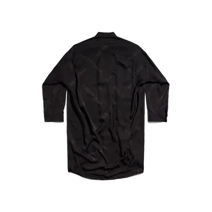 Balenciaga Dresses and Skirts Women Women039s Bal Diagonal Allover Long Sleeve Cocoon Dress In Black Black Balenciaga Dresses and Skirts Women Women039s Bal Diagonal Allover Long Sleeve Cocoon Dress In Black Black