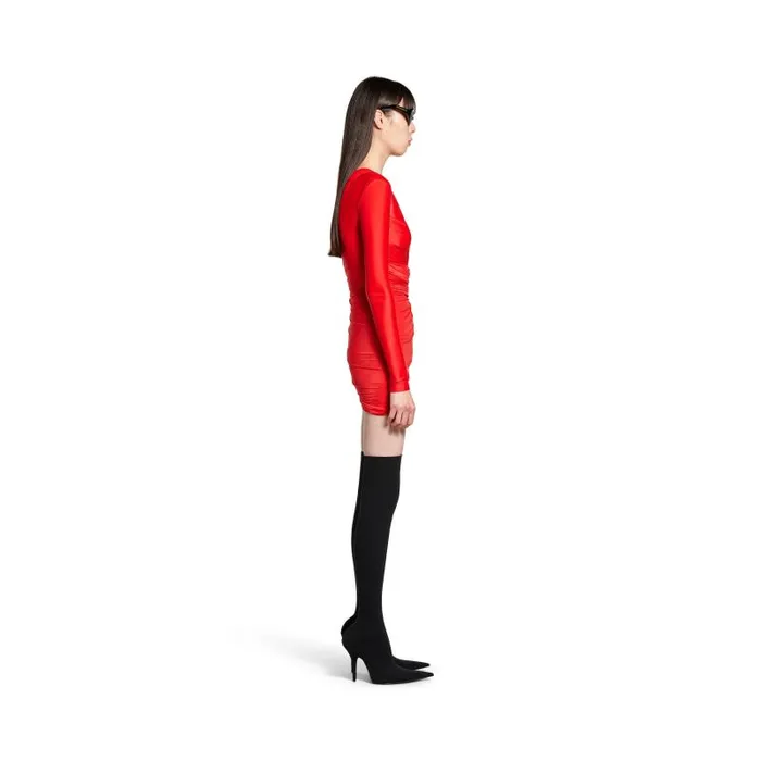 Balenciaga Dresses and Skirts Women Women039s Draped Dress In Red Red Balenciaga Dresses and Skirts Women Women039s Draped Dress In Red Red