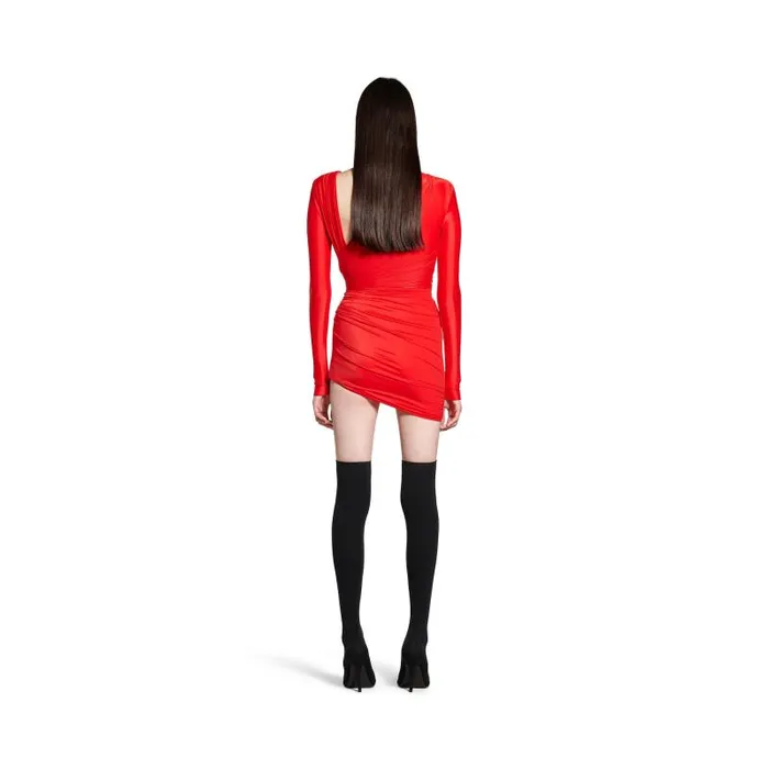 Balenciaga Dresses and Skirts Women Women039s Draped Dress In Red Red Balenciaga Dresses and Skirts Women Women039s Draped Dress In Red Red