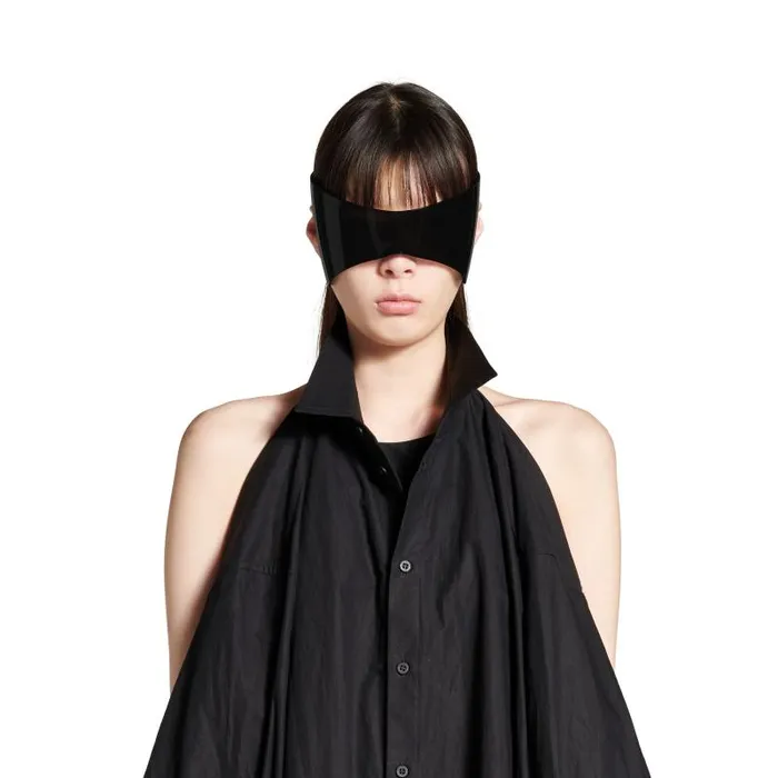 Balenciaga Dresses and Skirts Women Women039s Suspended Shirt Dress In Black Black Balenciaga Dresses and Skirts Women Women039s Suspended Shirt Dress In Black Black
